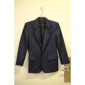 90's Moschino Rose All Over Print Blazer